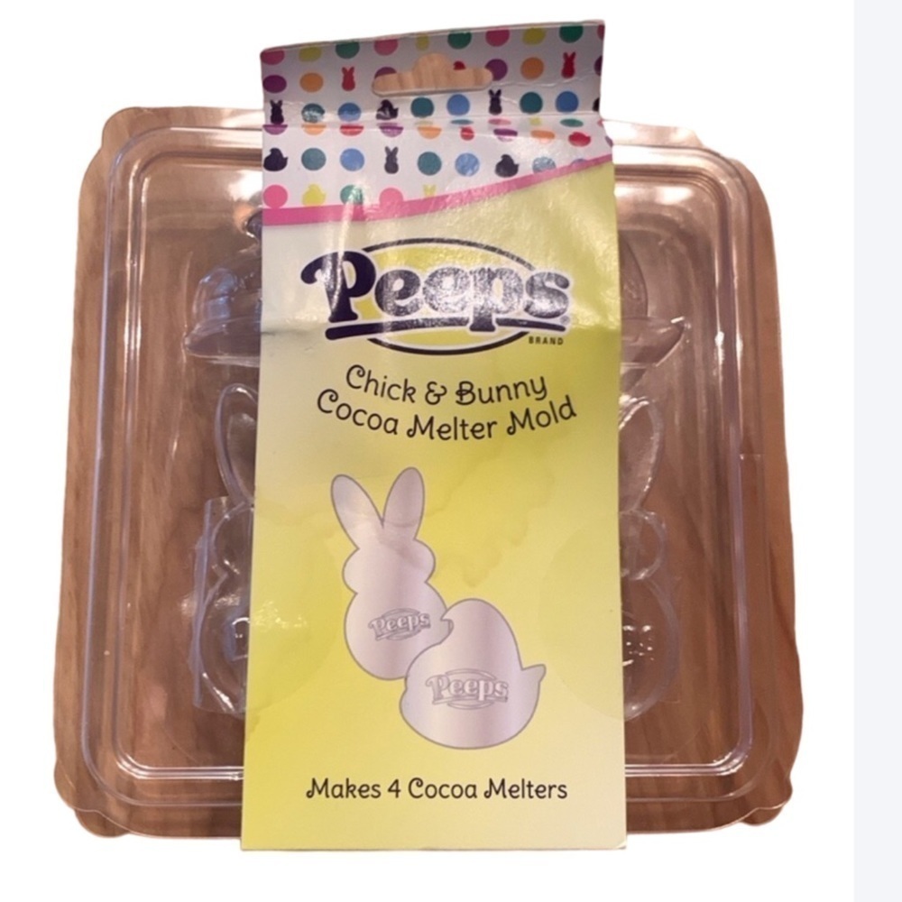 Peeps Chick & Bunny Cocoa Melter Mold New in package